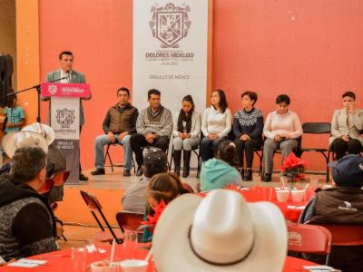 Autoridades Municipales de Dolores Hidalgo se Reúnen con Delegados Municipales. 